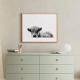 "Leon" - Art Print in Black White by Amy Carroll - In a Room