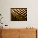 "Shift" - Art Print in Golden by Kimberly Young - In a Room