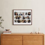 "Eleven Photo: Landscape Framed Photo" - Framed Photo in Snow by Leah Bisch - In a Room