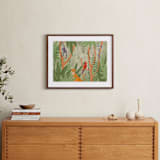 "Jungle Fun" - Art Print in White by Stevee Gomez - In a Room