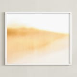 "Golden Grace" - Art Print in Golden Sun by Jennifer Squires - Framed