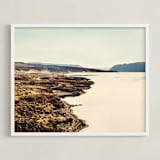 "Wandering" - Art Print in Be Brave Beige by Stacy Kron - Framed