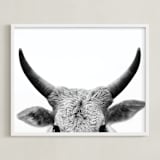 "Jane Gallagher" - Art Print in Slate by Amy Carroll - Framed