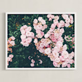 "Shining Statement" - Art Print in Rosa by lulu and isabelle - Framed
