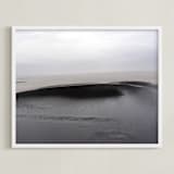 "Alda" - Art Print in Charcoal Grey by Miranda Mol - Framed