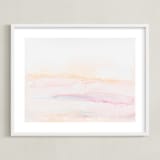 "Eventide" - Art Print in White by Itsy Belle Studio - Framed