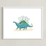 "stego" - Art Print in vegetation by Pixel and Hank - Framed