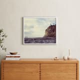 "The Final Wave" - Art Print in Twilight Blue by Matthew Sampson - In a Room