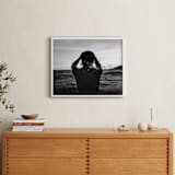 "Beach Boy" - Art Print in Black and white by Cade Cahalan - In a Room