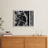 "Foam" - Art Print in Black & White by Stephanie Brown - In a Room