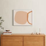"Organics_9_2_A" - Art Print in Earthy Colors by Alain Castoriano - In a Room