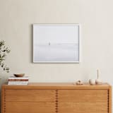 "September West" - Art Print in Fog Blue by Krissy Bengtson - In a Room