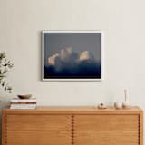 "Blue Dusk" - Art Print in Royal Blue by Jonathan Brooks - In a Room