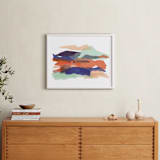 "mountain sunset one" - Art Print in golden hour by Carrie Moradi - In a Room