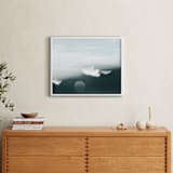 "Surface Tension 1" - Art Print in ocean by Kamala Nahas - In a Room