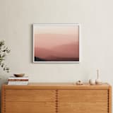 "Sunset at Aguereberry Point " - Art Print in Sunset Copper by Marker Girl - In a Room