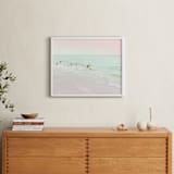 "Beloved Summer" - Art Print in Soothing Sea by Rega - In a Room