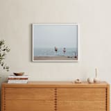 "August" - Art Print in Lake Blue by Kaitlin Rebesco - In a Room