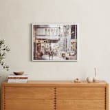 "Radio City Dream" - Art Print in Color by 1885 Atelier - In a Room