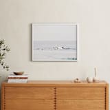 "Come On Baby Kick Them Daisies" - Art Print in Surfing Blues by Summer Strauch - In a Room
