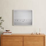 "Flight" - Art Print in Grey by Stephanie Sherman - In a Room