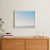 "Martha's Horizon" - Art Print in Sky Blue by Whitney Deal - In a Room