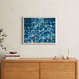 "Dive Right In" - Art Print in Water by Helen Makadia - In a Room