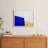 "Color Block" - Art Print in Sun by Heather Deffense - In a Room