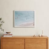 "IT'S A PARTY IN THE USA" - Art Print in Summer Blues by Summer Strauch - In a Room
