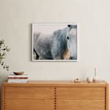 "Seeing" - Art Print in Mist by ALICIA BOCK - In a Room