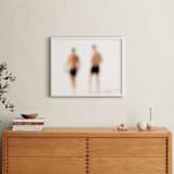 "Seaside #21" - Art Print in Summer tan by Tal Paz-Fridman - In a Room