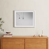 "through the fog" - Art Print in grey fog by Massimiliano Massimo Borelli - In a Room