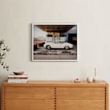 "Time stood still" - Art Print in Stucco White by Maja Cunningham - In a Room