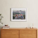 "The Big Picture: Holiday Framed Photo" - Framed Photo in White by Minted - In a Room
