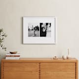 "Two Photo: Landscape Framed Photo" - Framed Photo in White by Anelle Mostert - In a Room