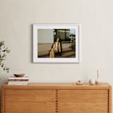 "The Big Picture: Graduation Framed Photo" - Framed Photo in White by Minted - In a Room