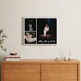 "Greetings Three Photo: Framed Photo" - Framed Photo in Cloud by Ashley Iwafuchi - In a Room