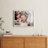 "The Big Picture: Father's Day Framed Photo" - Framed Photo in White by Minted - In a Room
