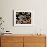 "The Big Picture: Mother's Day Framed Photo" - Framed Photo in White by Minted - In a Room