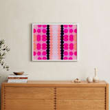 "Still Not Scared" - Art Print in Magenta by HAPI ART - In a Room