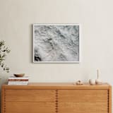 "Foaming Sea Water III" - Art Print in Ocean Storm by Becky Nimoy - In a Room