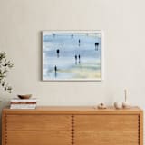 "Nostalgia" - Art Print in Blue sea by Lulaloo - In a Room