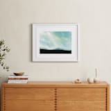 "Serenity Sky" - Art Print in Soothing Sky Blues by Amy Hall - In a Room