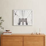 "A Classic" - Art Print in White by Caroline Mint - In a Room