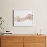 "Palm Desert" - Art Print in Pink Moment by Jennifer Daily - In a Room