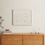 "Fullness - II" - Art Print in Sand Cream by Alexandra Feo - In a Room