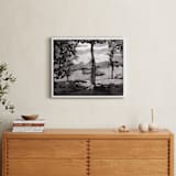 "North Carolina" - Art Print in Black and White by Adelina S. Keenan - In a Room