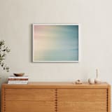 "Cotton Rainbow" - Art Print in Candy Blues by David Michuki - In a Room