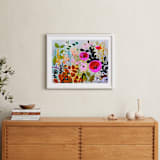 "How Does Your Garden Grow?" - Art Print in Multi by Jess Franks - In a Room