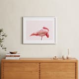 "PINK 3" - Art Print in Elegant Pink by Rega - In a Room